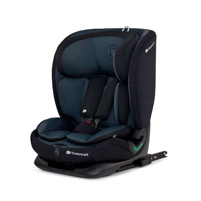 Дитяче автокрісло Kinderkraft ONETO3 I-SIZE 76-150 см 9-36 кг, Дитячі автокрісла з isofix, Регулювання підголівника, Спеціальні системи безпеки, 5-ти точкові ремені, Використання в комплекті, Чорний