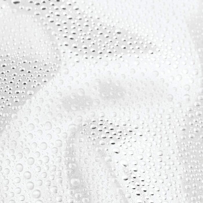 Шторка для душу iDesign, водонепроникна, довга, Eva, 183 x 213 см, прозора (183 см x 183 см, прозора)