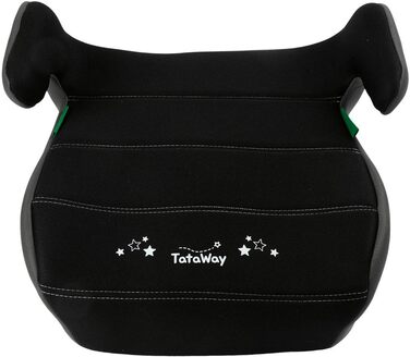 Автокрісло Tataway i-Size ECE R129 для дітей 126-150 см (22-36 кг), 6-12 років, чорне, знімний чохол