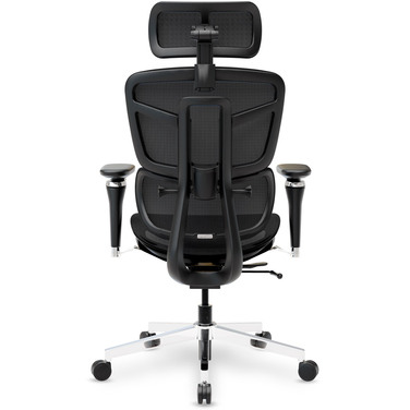 Крісло Mealux S4 Air Black (арт. HF-S4 M/B)