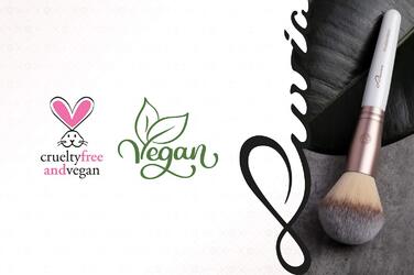 Набір пензликів для макіяжу Luvia Prime Vegan Pro 12 шт перламутрово-коричневі