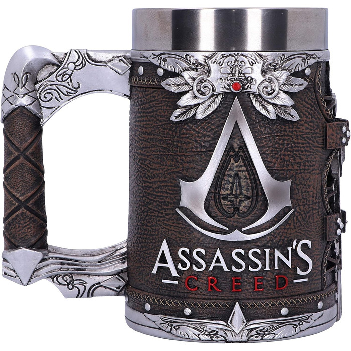 Пивний кухоль  Assassin's Creed Brotherhood Hidden Blade, смола, 15,5 см, коричневий