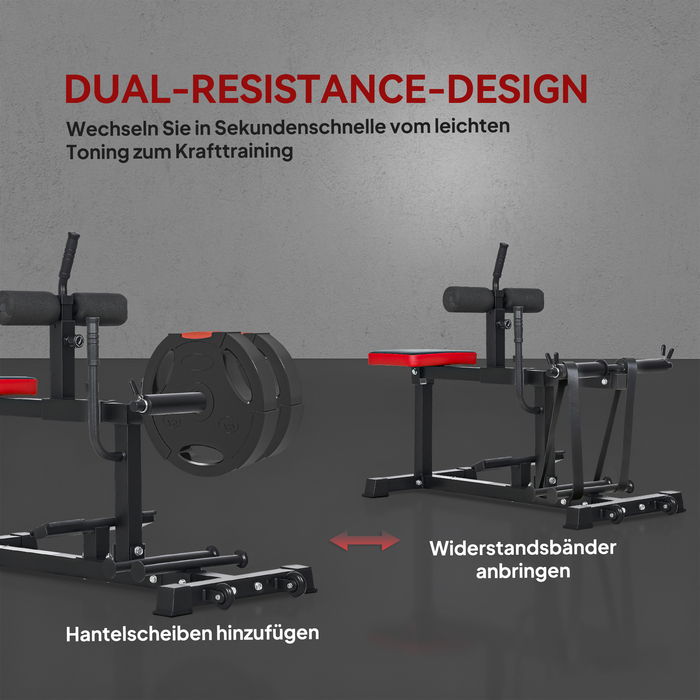 Тренувальний Банк Beintrainings-Bank, тренажер для підйому на носки, на колесах, спортивне обладнання для фітнесу вдома, сталь, чорний