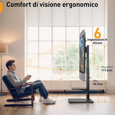 Підставка для телевізора Perlegear з кріпленням для 32-86