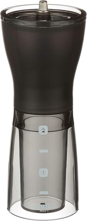 Кавомолка Hario Mini Mühle Slim Plus чорного кольору