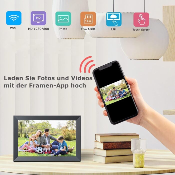 Цифровий фоторамка Frameo 10.1