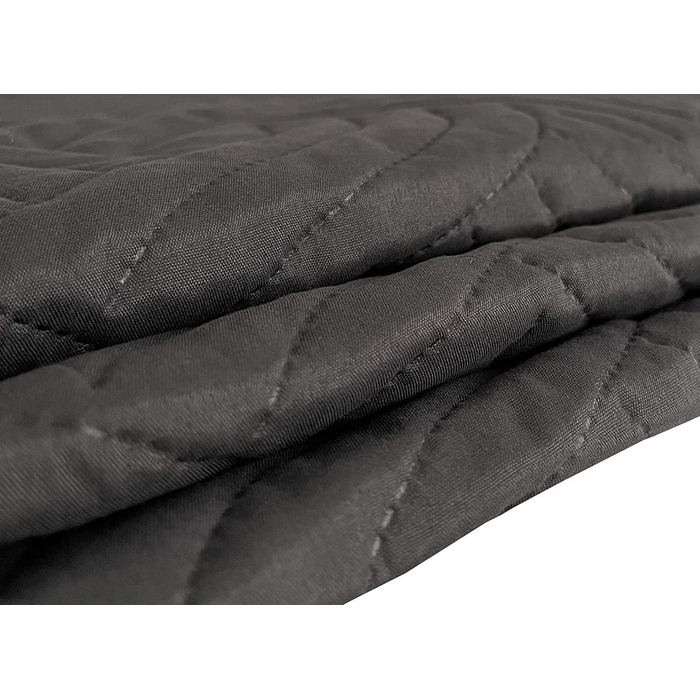 Покривало для ліжка / односпальне стьобана ковдра 220x240 см, домашній плед, розмір колір (140x210 см, антрацит)