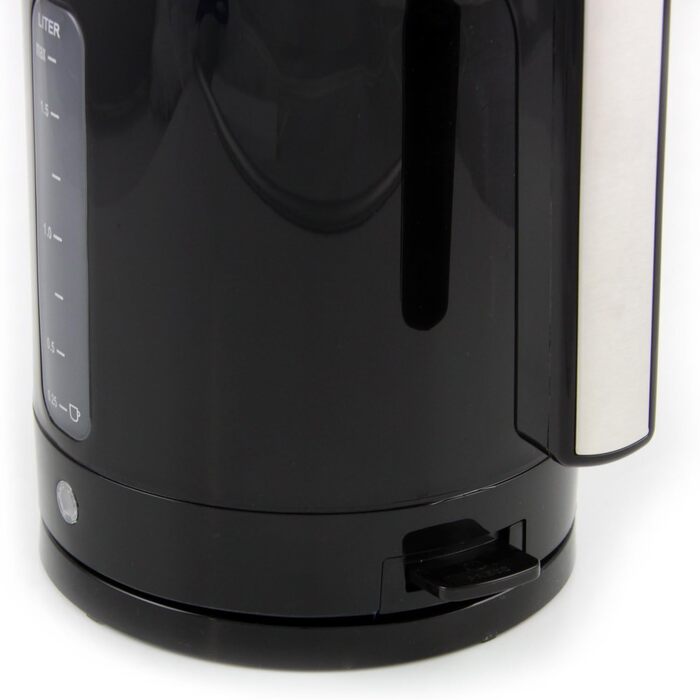 Електричний чайник Melitta Easy Top Aqua 1.7 л, 2.400 Вт, чорний/нержавіюча сталь