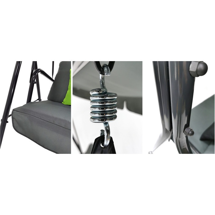 Садова підвісна гойдалка Kontrast, 41 x 130 см