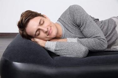 Надувний матрац Bestway Aeroluxe з вбудованим електронасосом, Queensize 203x152x46 см