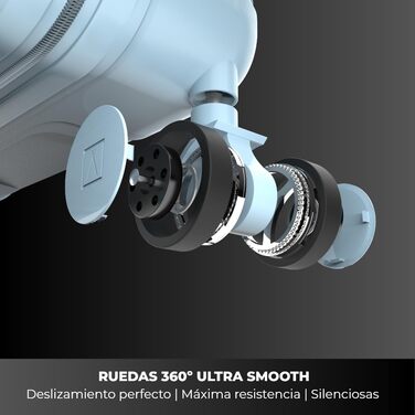 Набір валіз NUMADA Upfly T10 ABS: 3 шт. (55x40x20, 66x44x26, органайзер). Надійний та зносостійкий багаж