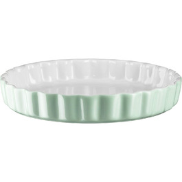 Серія MSER 931142 Kitchen Time, Форма для тарталеток, Форма для пирога з заварним кремом, кругла форма для випічки, стійка до подряпин і порізів, Ø 27 см, Керамічна, Зелена
