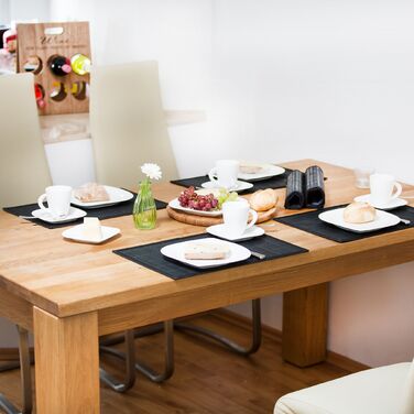 Набір столових прикрас Relaxdays, 6 штук, бамбук