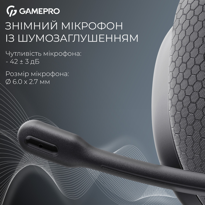 Бездротова ігрова гарнітура GamePro Asgard Bragi (HSW250B)