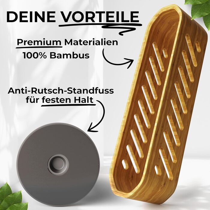 Підставка для навушників YICOSUN з дерева бамбук | Універсальна, преміум-якість | Організатор для навушників, геймінгових гарнітур та інших аксесуарів