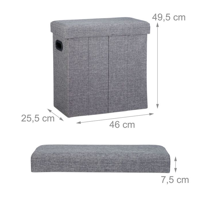 Relaxdays Складний табурет