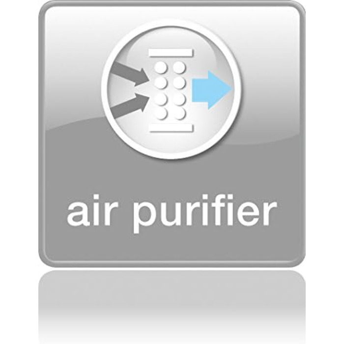 Повітряний фільтр Beurer LR 200 з комбіфільтром та іонізацією, проти пилу, шерсті тварин, пилку, бактерій та вірусів. Сумісний з EPA E12 фільтром