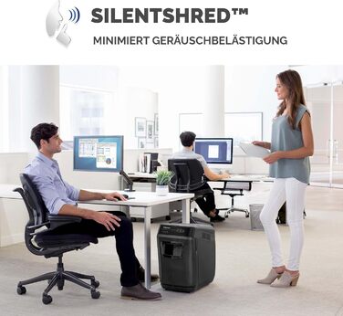 Fellowes Autofeed Aktenvernichter AutoMax 90M: Шредер для документів, автоматичний, офісний, Fellowes
