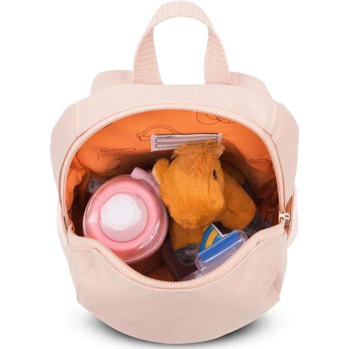 Рюкзак Johnny Urban Kids Boys & Girls - Junior Leo - Дитячий рюкзак з переробленого матеріалу - Для дітей від 1 до 3 років - 4 л - Водовідштовхувальний (рожевий)
