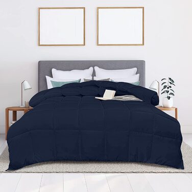 Комплект постільної білизни Utopia Bedding: ковдра 200x200 см, поліестер 350 GSM (білий)