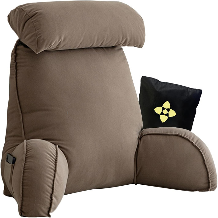 Ортопедична подушка для сну та відпочинку CCTSA з підлокітниками, 75x40x58 см