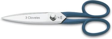 Ножиці Claveles Juliet, сантиметрові (сині), 3
