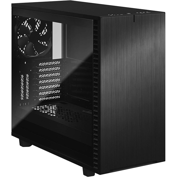 Корпус для ПК Fractal Design Define 7 сірих TG Silent E-ATX Mid Tower з вікном із загартованого скла