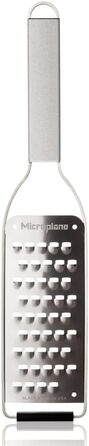 Терка кухонна Microplane NEUE Professional Serie з грубою клинкою | З нержавіючої сталі | Для твердого сиру, моркви, кокосу, горіхів, шоколаду, імбиру та часнику | Виготовлена в США