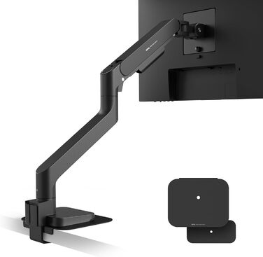 Кріплення для монітора BenQ BSH01 Ergo – чорний, газ-амортизатор, 45