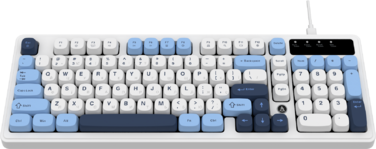 Дротова клавіатура Ajazz AF98 Glacier Blue (AF98-GB)