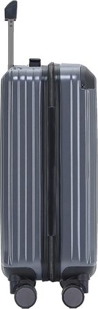 Чемодан з TSA-замком Münicase M816, розширювана фуртура, телескопічна ручка, 4 колеса, жорсткий корпус (Сірий, маленький)