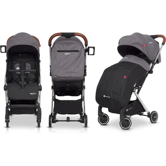 Прогулянковий візок Euro-Cart Spin, колір Anthracite (Антрацит)