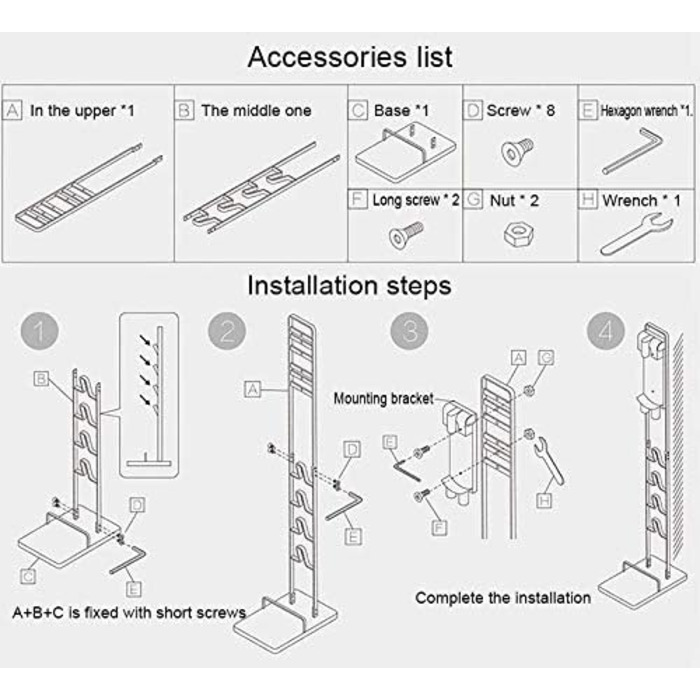 Підставка Wessper для Dyson V10 V11 V6 V7 V8 Металева підставка для DC30-DC59