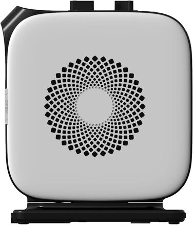 Обігрівач керамічний Midea Nty15-19Cae, 1500W, портативний, з термостатом, білий/чорний