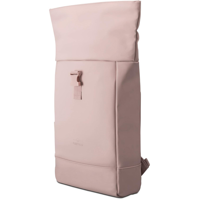 Рюкзак Johnny Urban для жінок і чоловіків - Harvey Medium - Роллтоп з відділенням для ноутбука Uni Business City - 15 л - Матове поліуретанове покриття - Водовідштовхувальний рожевий