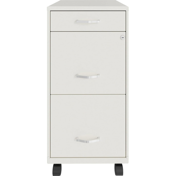 Шафа для документів Lorell LYS SOHO Box з 3 висувними ящиками, біла, 67.3 x 36.3 x 45.7 см