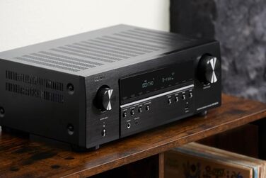 Канальний AV-ресивер Denon AVC-S670H, 8K HDMI, Bluetooth, Wi-Fi, HEOS, Alexa, Чорний, 5.2-