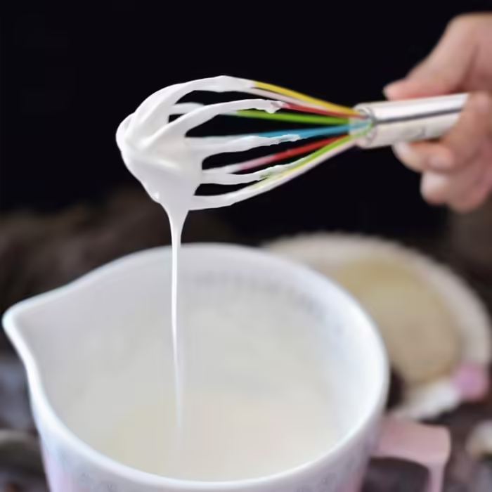 Набір силіконових вінчиків Webake з нержавіючою ручкою, 4 шт, 25 см та 22 см – для змішування, збивання, спінювання та перемішування