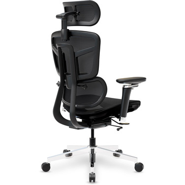 Крісло Mealux S4 Air Black (арт. HF-S4 M/B)
