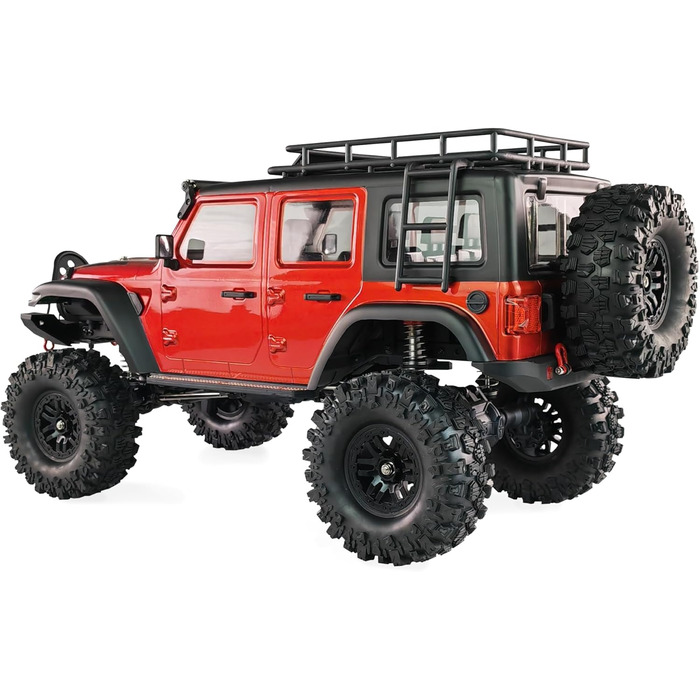 Amewi AMXRock Crosstrail Crawler 4WD 1:10 ARTR позашляховик металік червоний
