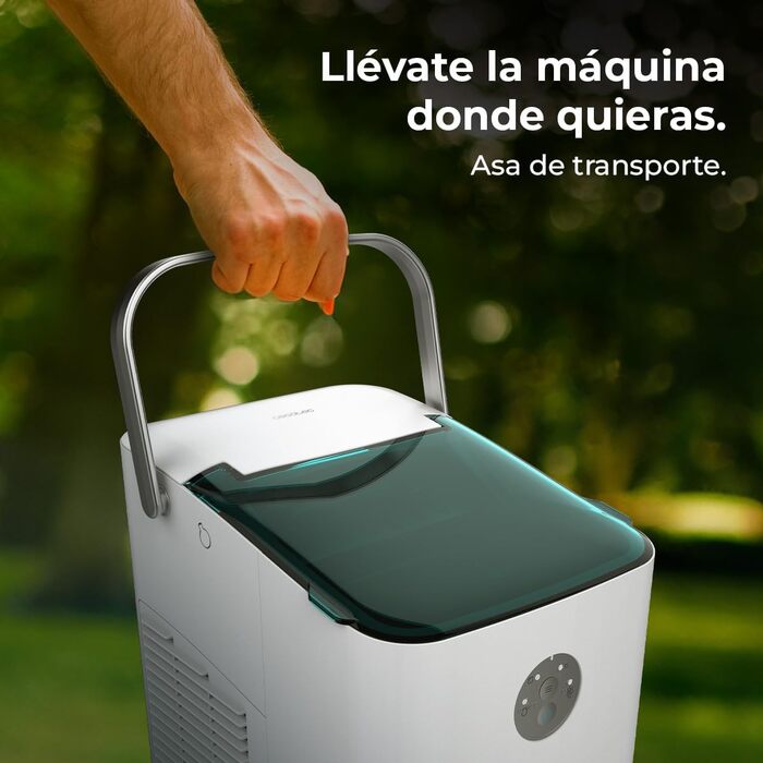 Машина для льоду Cecotec Chillin' Ice 1200 Go, 12 кг/день, 120 Вт, 2 розміри кубиків, швидке заморожування (6-8 хв)