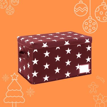 Коробка для зберігання новорічних кулі