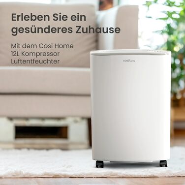Електричний осушувач повітря Cosi Home 12L - для дому, від вологи та плісняви