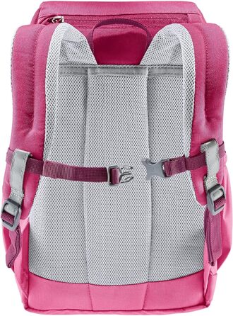 Рюкзак для походів дитячий туристичний та VAUDE Рюкзак для хлопчиків та дівчаток Puck 10 літрів рожевого кольору (Rose, комплект з дитячим рюкзаком 8 л)