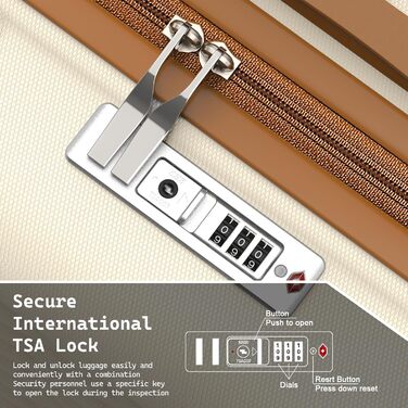 Набір валіз Melalenia 3 в 1: жорсткий корпус, легкі, з TSA замком та 4 колесами. Ідеальний для подорожей, включає рюкзак. Білий.