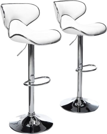 Барний стільць Roundhill Furniture Masaccio з м'яким сидінням з екошкіри, поворотний, з підйомним механізмом, сірий (набір 2 шт.)