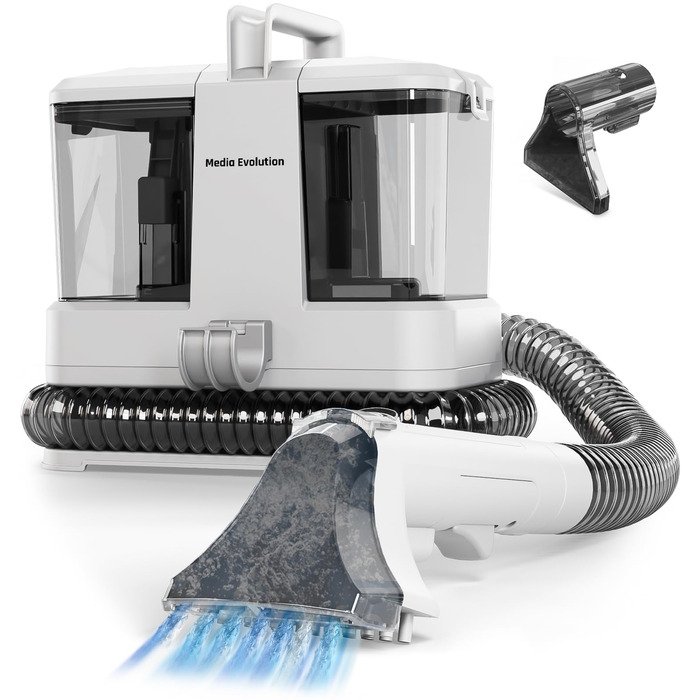 Портативний мийник для м'яких меблів та килимів – компактний пилосос-мийник для килимів, текстилю, автосидінь та диванів