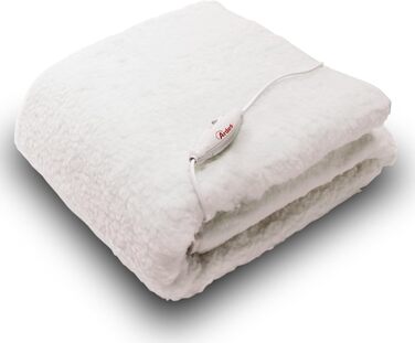 Електрична ковдра ARDES MORPHEO для двоспального ліжка - регульована температура, 100% поліестер, біла