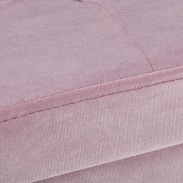 Relaxdays Rosa - Пуф з оксамиту