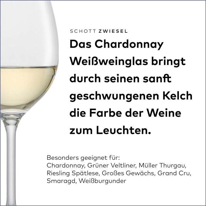 Келих для білого вина, набір з 4 штук, Schott Zwiesel